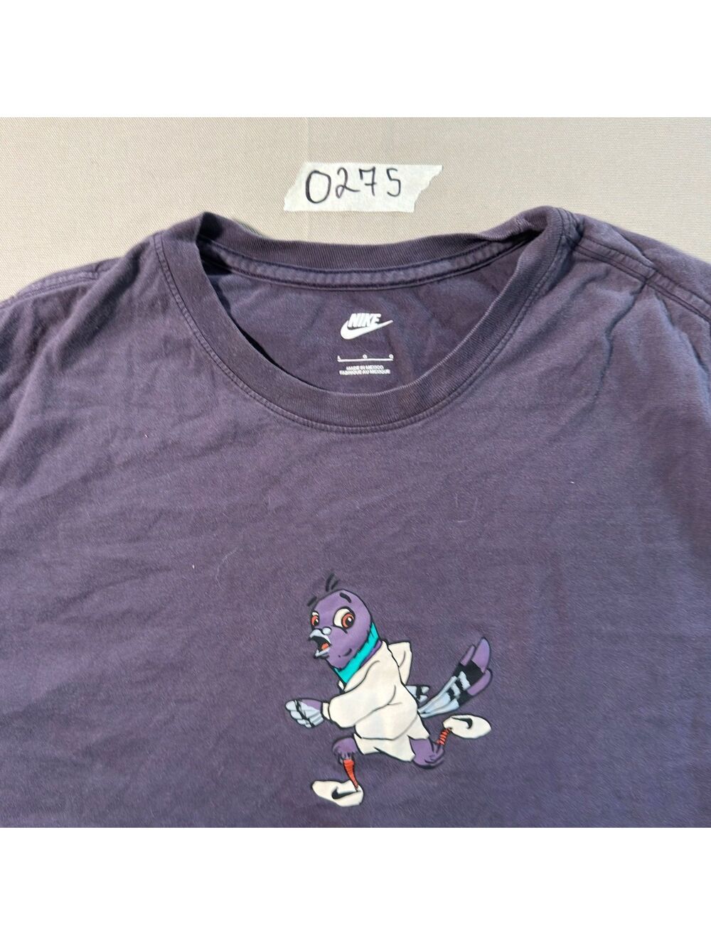 Nike purple graphic T-shirt